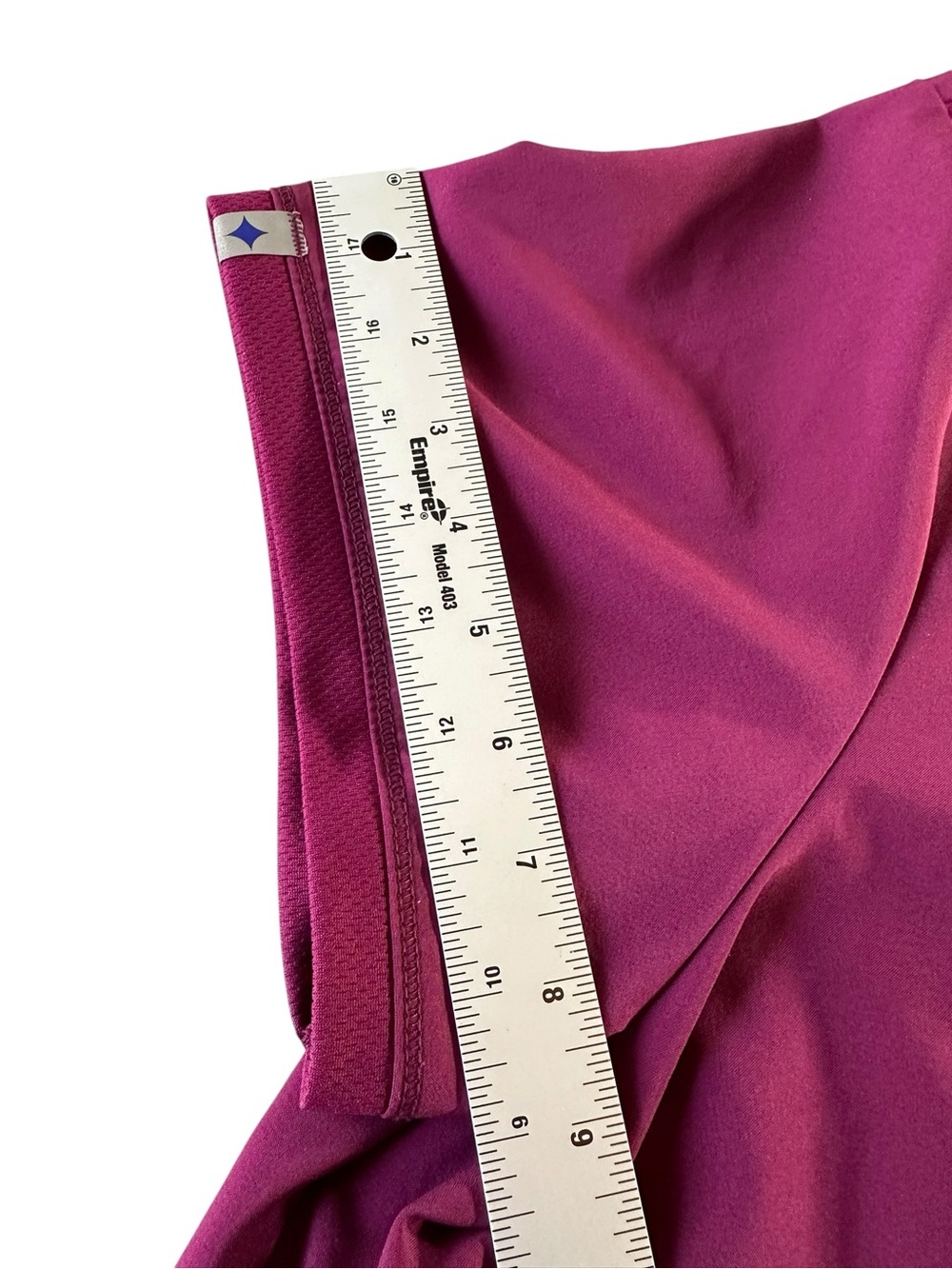 Scrubstar Women’s Collar V-Neck Wine Scrub Top 3XL - Picture 12 of 14